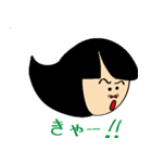 girl type of hole in the nose Heart（個別スタンプ：29）