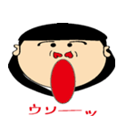 girl type of hole in the nose Heart（個別スタンプ：30）