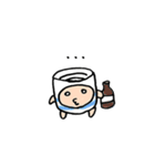 猪口っと一杯ちゃんスタンプ（個別スタンプ：14）