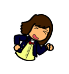 女子高生ニャオちゃん（個別スタンプ：7）