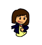 女子高生ニャオちゃん（個別スタンプ：8）