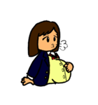 女子高生ニャオちゃん（個別スタンプ：17）