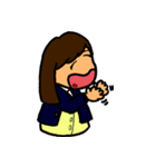 女子高生ニャオちゃん（個別スタンプ：35）
