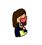 女子高生ニャオちゃん（個別スタンプ：36）