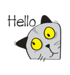 Grayscale Cat（個別スタンプ：1）