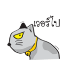 Grayscale Cat（個別スタンプ：7）