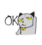 Grayscale Cat（個別スタンプ：13）