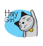 Grayscale Cat（個別スタンプ：22）