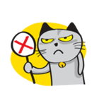 Grayscale Cat（個別スタンプ：38）