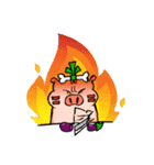 Boo boo the tribe（個別スタンプ：35）