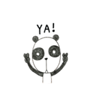 the panda and his friends（個別スタンプ：6）