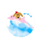 愛犬ゆいのピュアな日々（個別スタンプ：1）