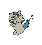 狼猫 ぴゃーすけ2（個別スタンプ：7）
