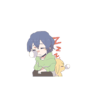 パーカー系女子（個別スタンプ：2）