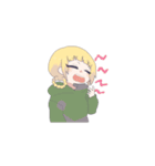 パーカー系女子（個別スタンプ：3）