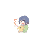 パーカー系女子（個別スタンプ：5）