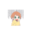 パーカー系女子（個別スタンプ：7）