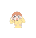 パーカー系女子（個別スタンプ：8）