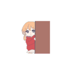 パーカー系女子（個別スタンプ：13）