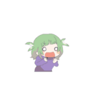 パーカー系女子（個別スタンプ：14）