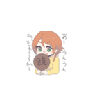 パーカー系女子（個別スタンプ：18）