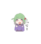 パーカー系女子（個別スタンプ：20）