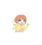 パーカー系女子（個別スタンプ：22）