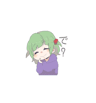 パーカー系女子（個別スタンプ：24）