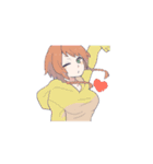 パーカー系女子（個別スタンプ：36）