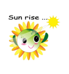Sunflower little girl（個別スタンプ：3）