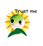 Sunflower little girl（個別スタンプ：5）