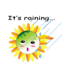 Sunflower little girl（個別スタンプ：8）