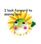 Sunflower little girl（個別スタンプ：12）