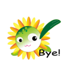 Sunflower little girl（個別スタンプ：15）