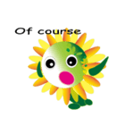 Sunflower little girl（個別スタンプ：16）