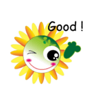 Sunflower little girl（個別スタンプ：19）
