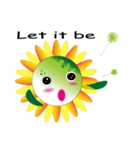Sunflower little girl（個別スタンプ：31）