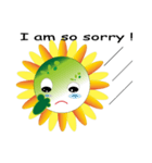 Sunflower little girl（個別スタンプ：39）