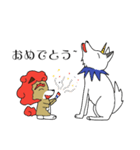 狛犬くんたち（個別スタンプ：4）