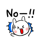 おへんじうさぎ（個別スタンプ：2）