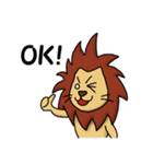 ライオンのレオ君（個別スタンプ：1）