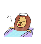 ライオンのレオ君（個別スタンプ：34）