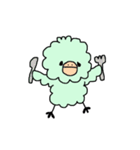 もちどり（言葉なし）（個別スタンプ：12）
