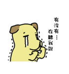 The voice of a smart dog（個別スタンプ：19）