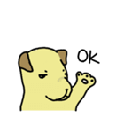 The voice of a smart dog（個別スタンプ：25）
