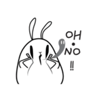 rabbit what happened（個別スタンプ：3）