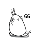 rabbit what happened（個別スタンプ：25）