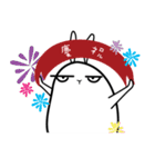 rabbit what happened（個別スタンプ：39）