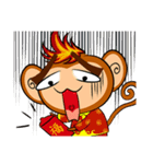 Happy Fire Monkey CNY（個別スタンプ：8）