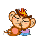 Happy Fire Monkey CNY（個別スタンプ：19）
